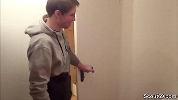 German Young Boy Caught Mom and Aunt and get Fuck by them