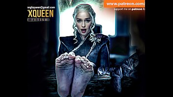 Emilia Clarke Daenerys Targaryen feet soles toes