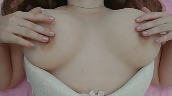 Sexy girl touch their big natural tits