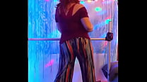 Hotwife Steffi crazy pants pussy dance