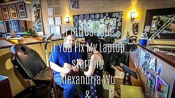 I Tattoo You If You Fix My Laptop starring Alexandria Wu and Clifford Bryant