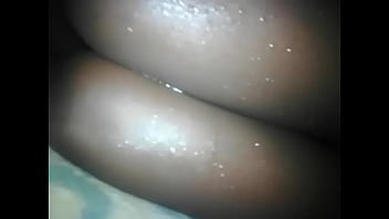 So Much Squirt and Sweat All over SlimFit 19 year old Ebony Her Whole Body and Bed is Super Wet Wet